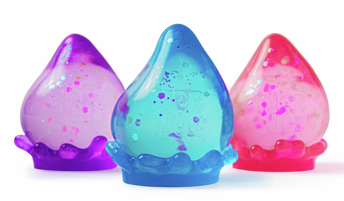 Schylling Needoh Dream Drop - Sensory Toy with Groovy Goo Filling - Three Assorted Colors
