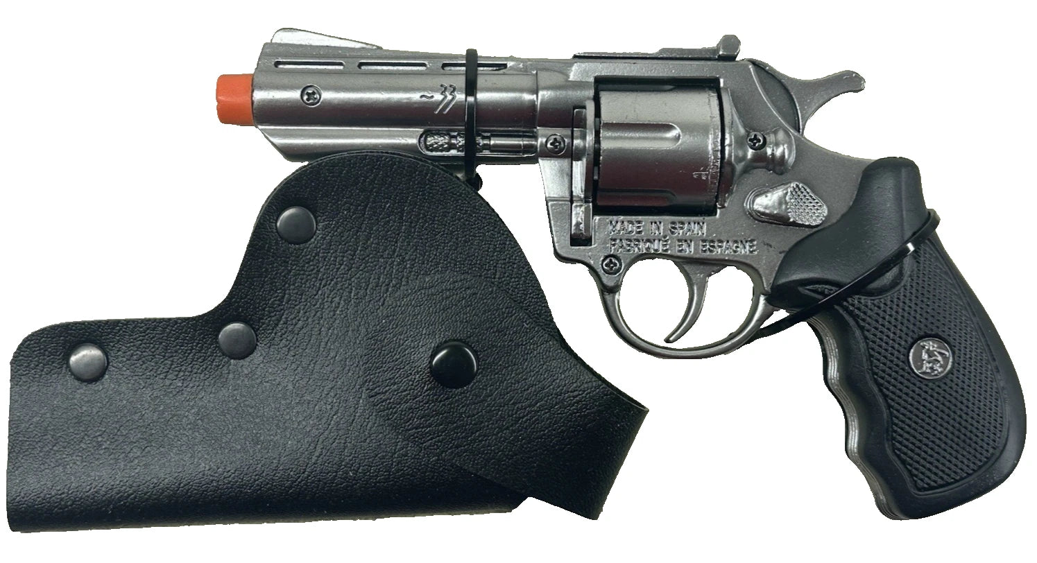 Die Cast Metal Police Service Revolver