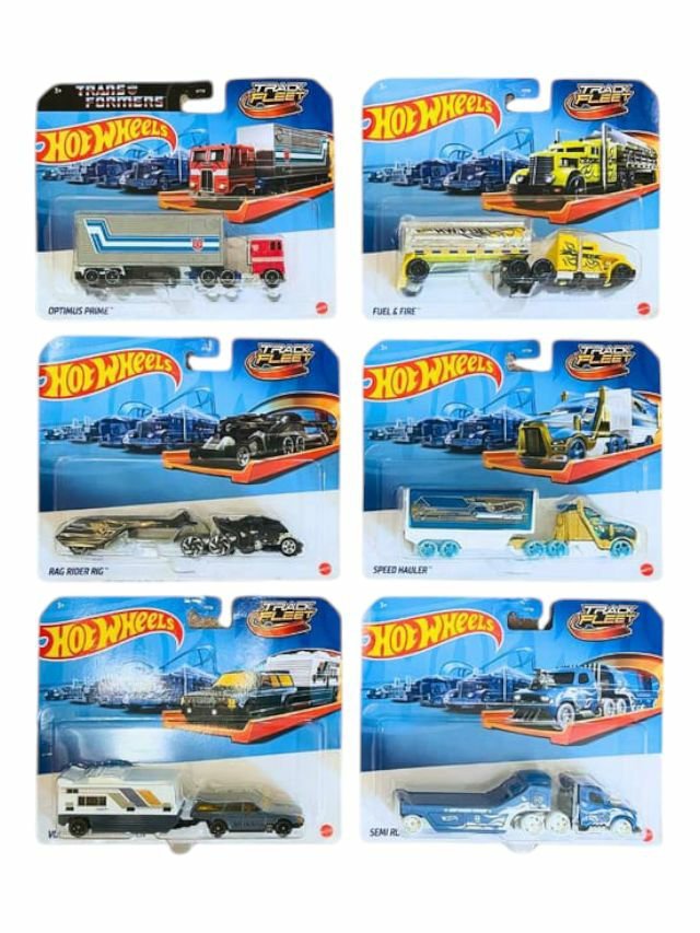 Hot Wheels Track Fleet 2024 Mix 1 Case of 6