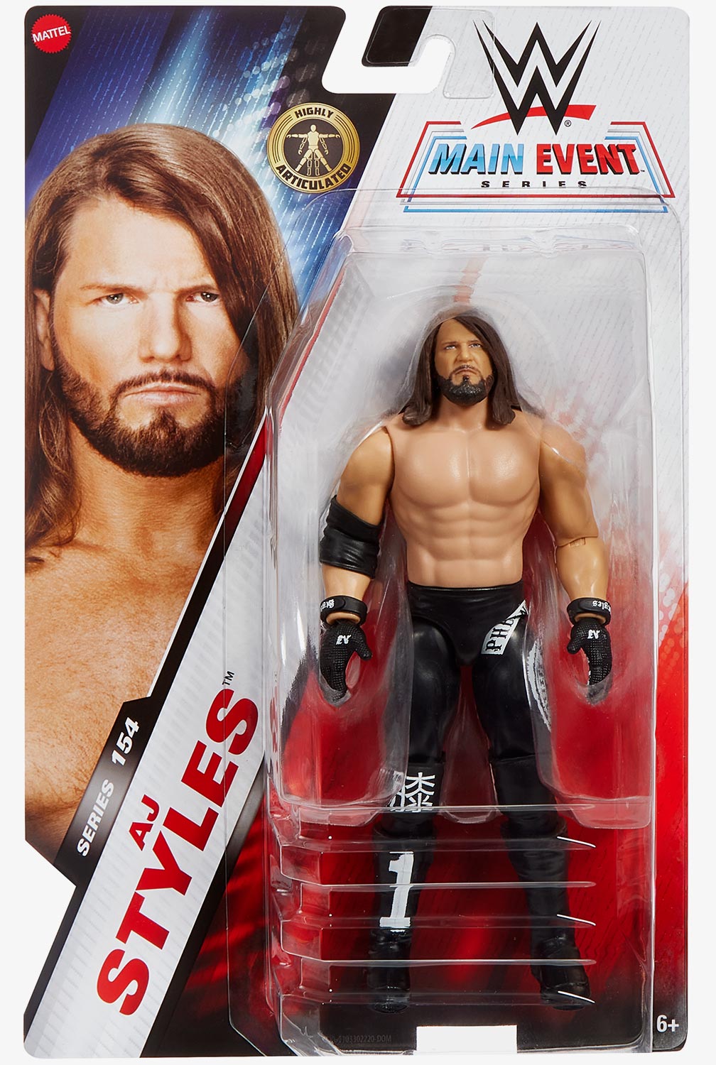 WWE Main Event Series 154 - AJ Styles Action Figure