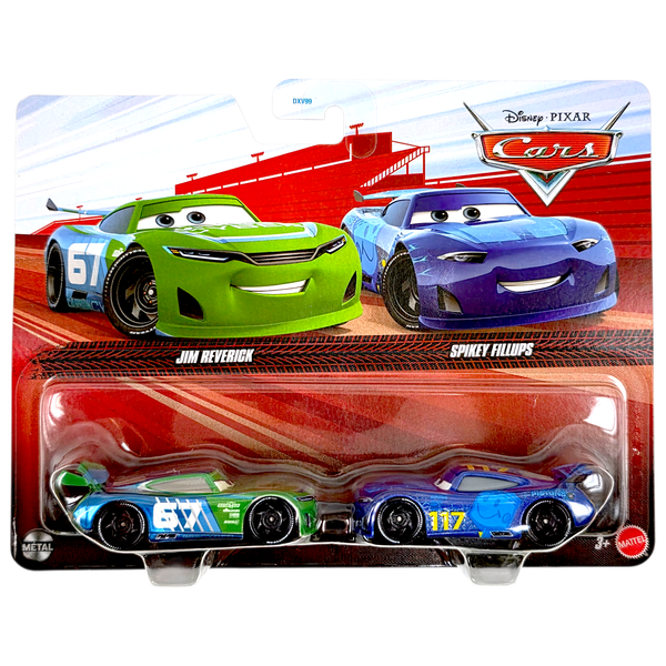 Disney Cars Double - Jim Reverick &amp; Spikey Fillups