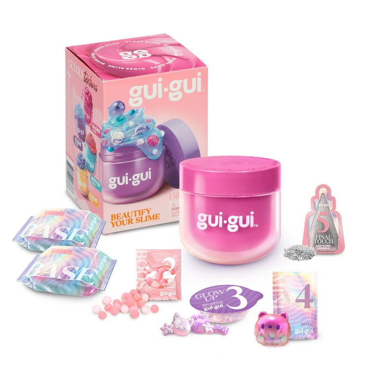 Gui Gui Scented Slime 1 Pack - 5 Step DIY Process, ASMR Experience, 13 to Collect Across Season 1