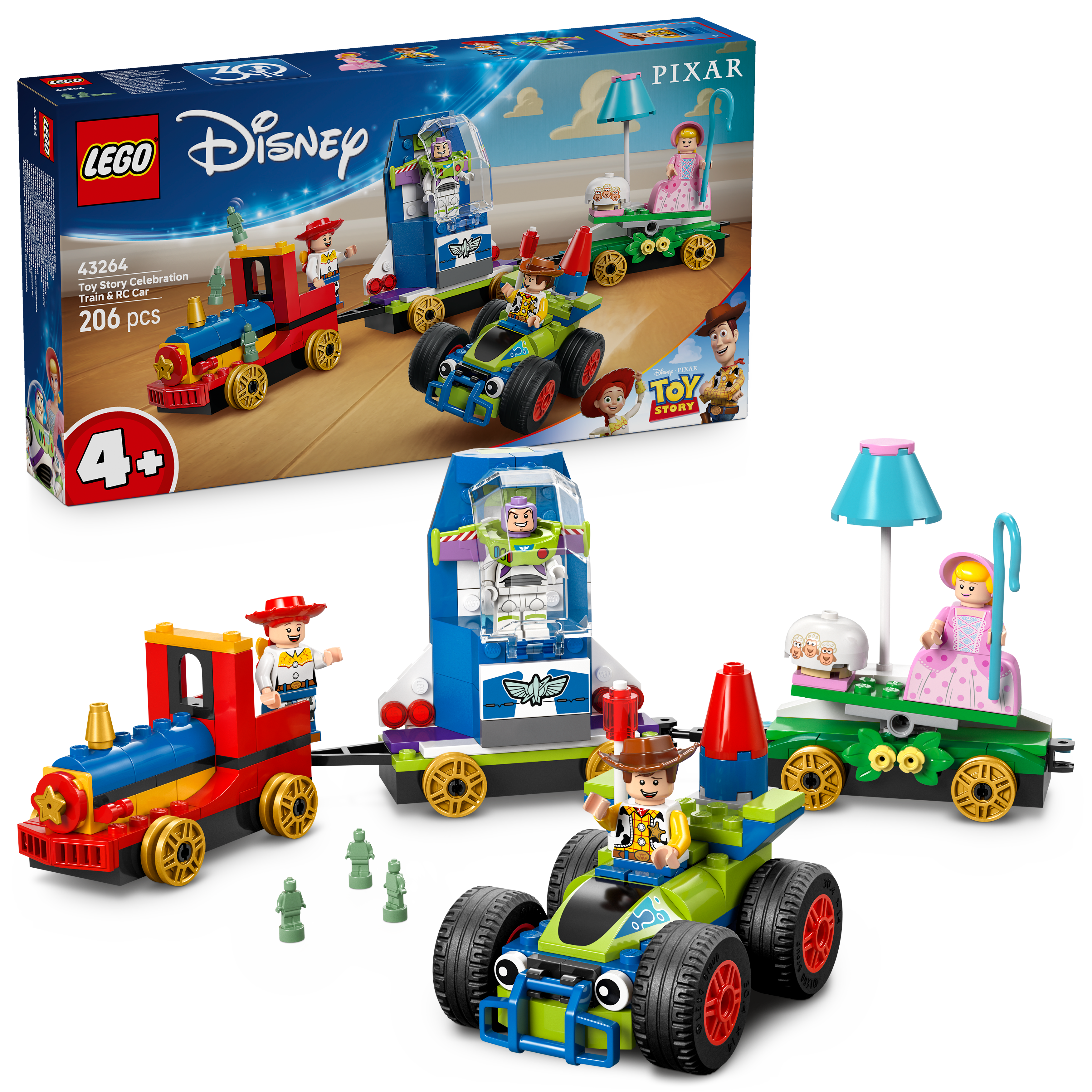 LEGO Disney and Pixar's Toy Story Celebration Train & RC Car 43264