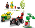 Spin and Electro Dinosaur Vehicle Chase