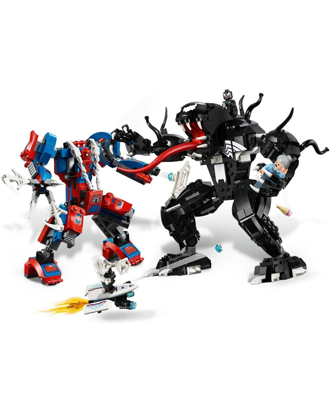 Spider-Man Mech vs. Anti-Venom