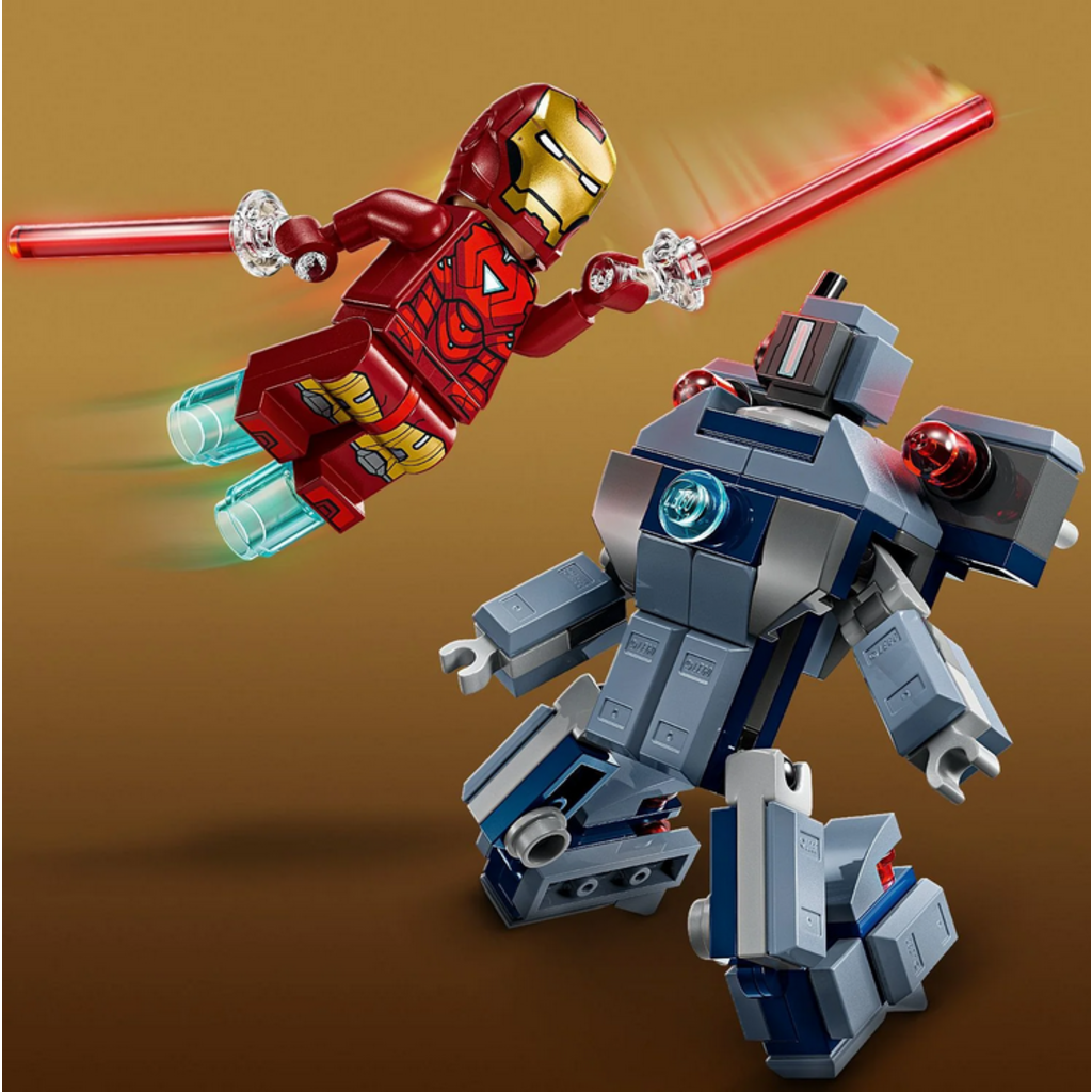 Iron Man & War Machine vs. Hammer Drones