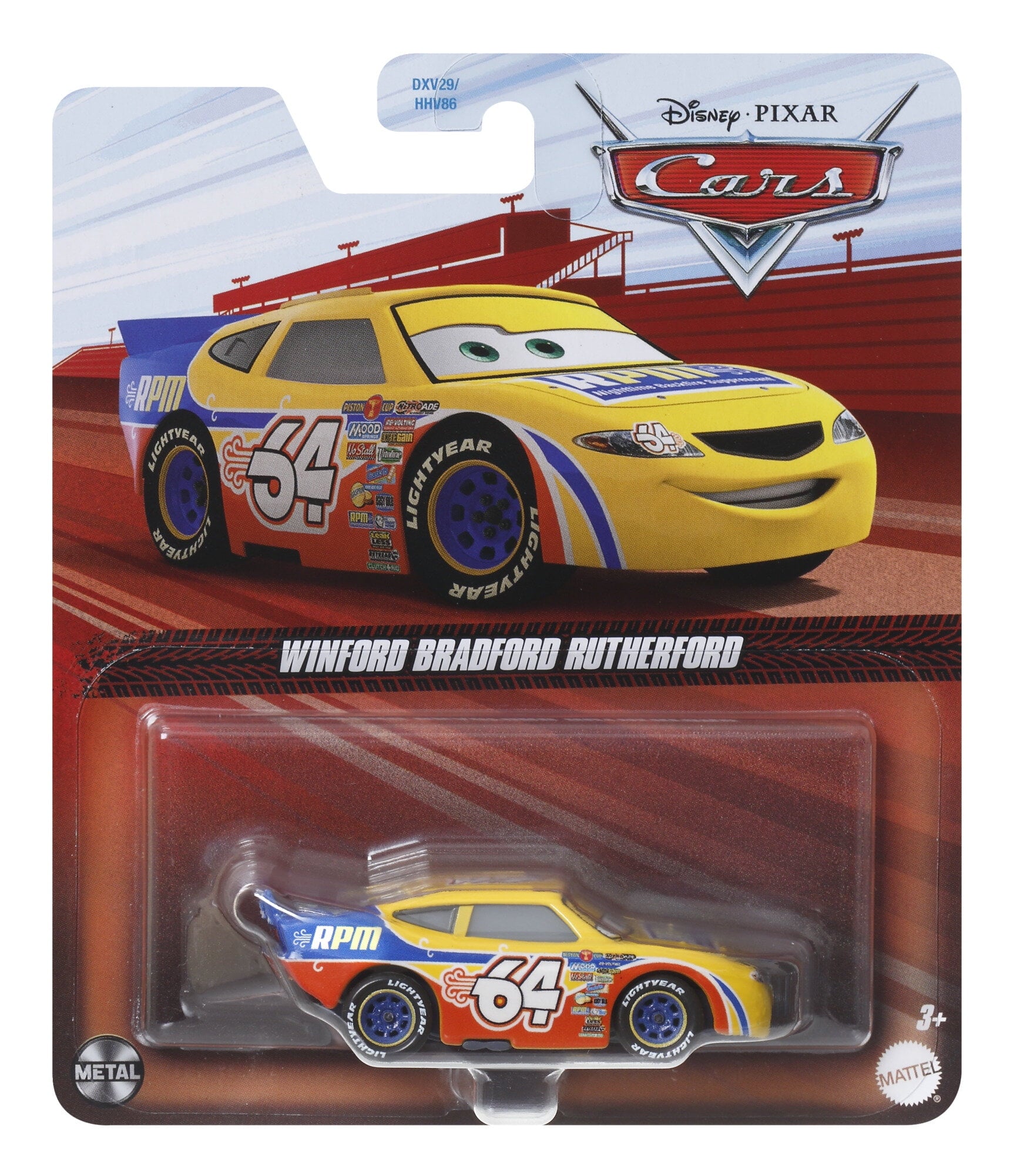 Disney Pixar Cars Winford Bradford Rutherford
