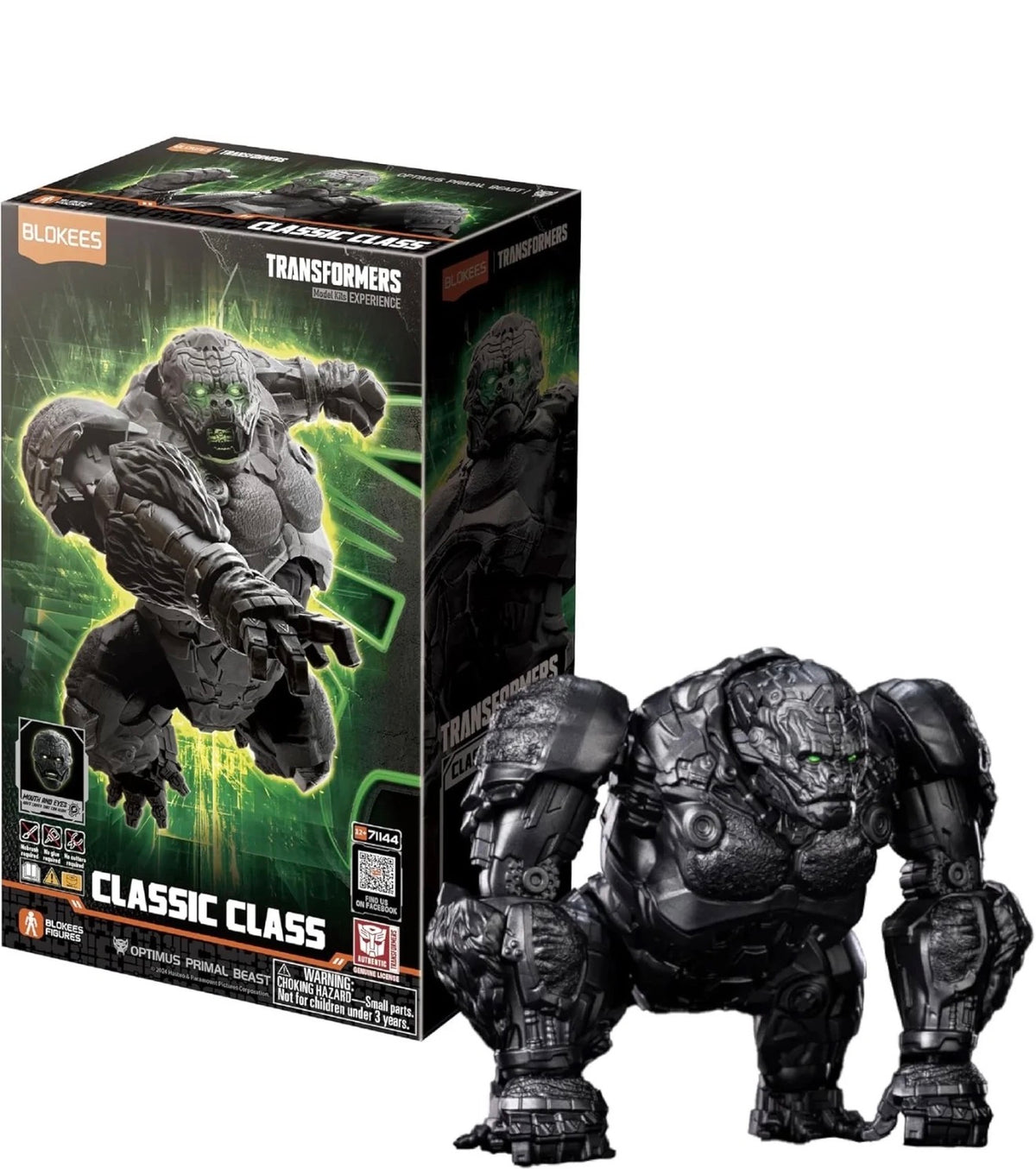 Transformers Classic Class Optimus Primal Beast Blokees Model Kit
