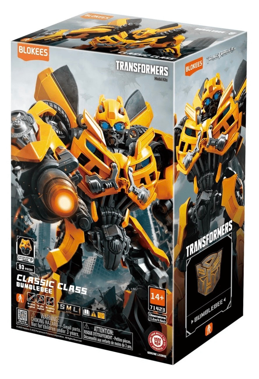 Transformers Classic Class Bumblebee Blokees Model Kit