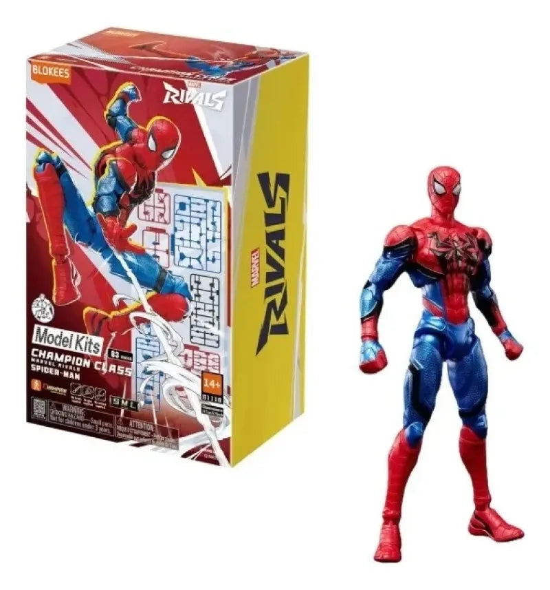 Blokees Marvel Rivals Champion Class 06 Spider-Man Model Kit