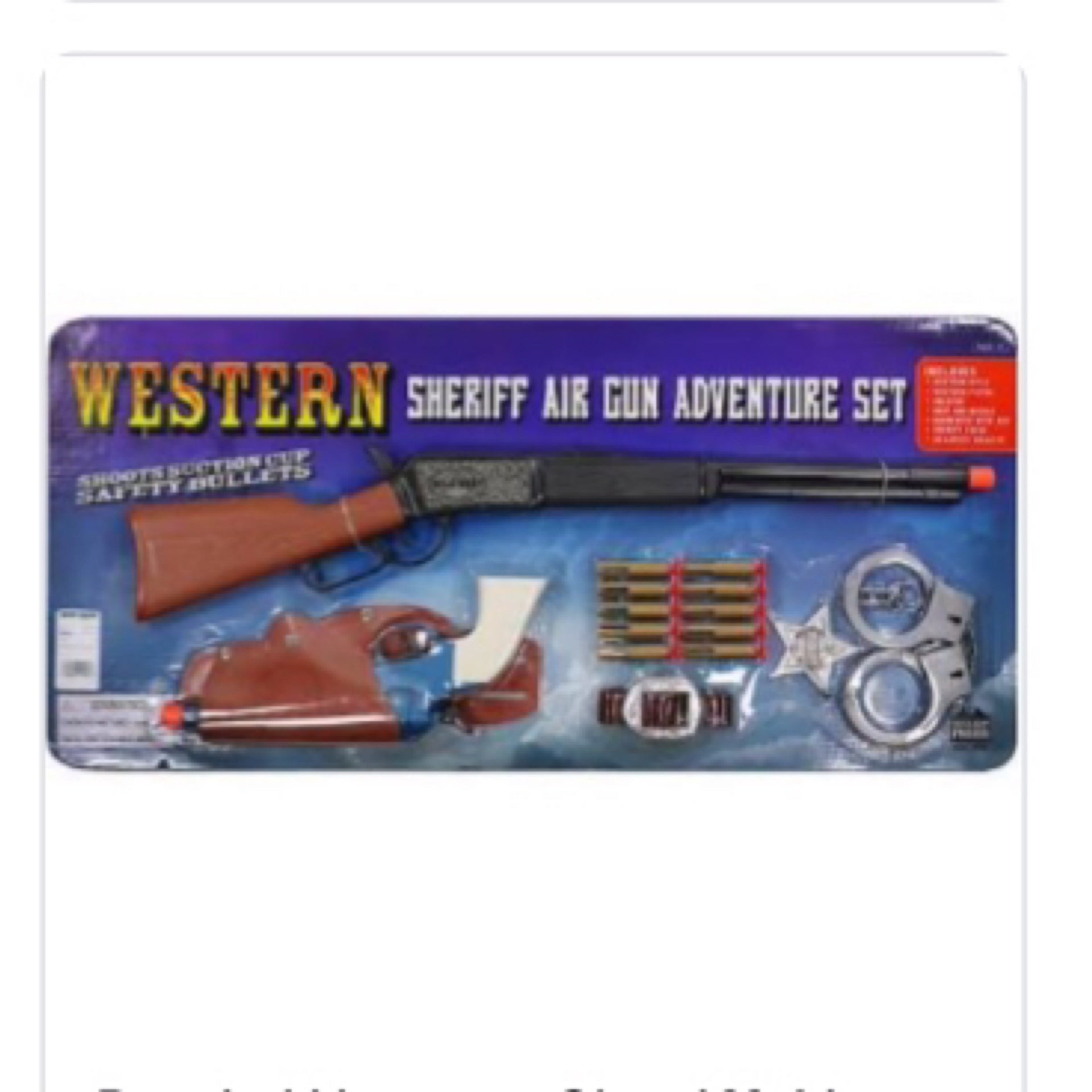 Western Sheriff Air Dart Set