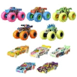 Hot Wheels Monster Trucks Glow in The Dark Collection Diecast Car 10-Pack